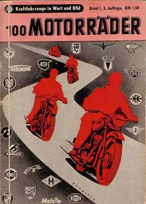 Motorkatalog 100 Motorräder Band 1 1953