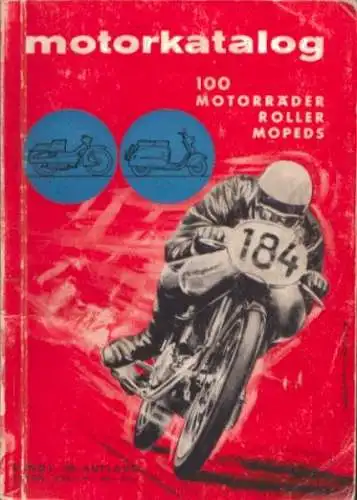 Motorkatalog 100 Motorräder Band 1 1960