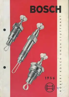 Bosch Glühkerzen für Dieselmotoren 1956