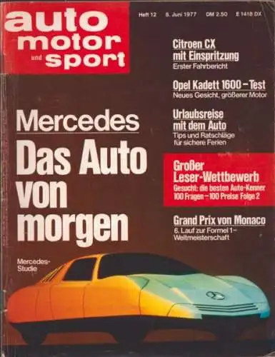 Auto, Motor & Sport 1977 Heft 12