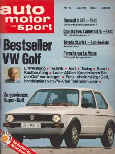 Auto, Motor & Sport 1978 Heft 12