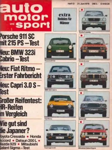 Auto, Motor & Sport 1978 Heft 13