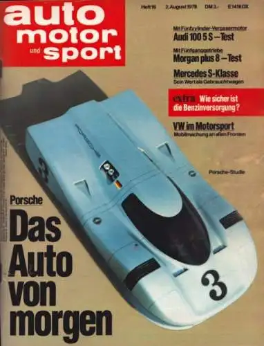 Auto, Motor & Sport 1978 Heft 16