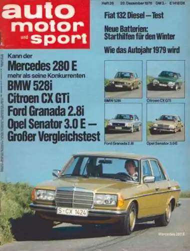 Auto, Motor & Sport 1978 Heft 26