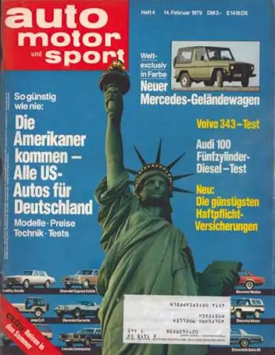 Auto, Motor & Sport 1979 Heft 4