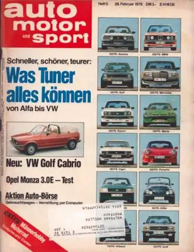 Auto, Motor & Sport 1979 Heft 5