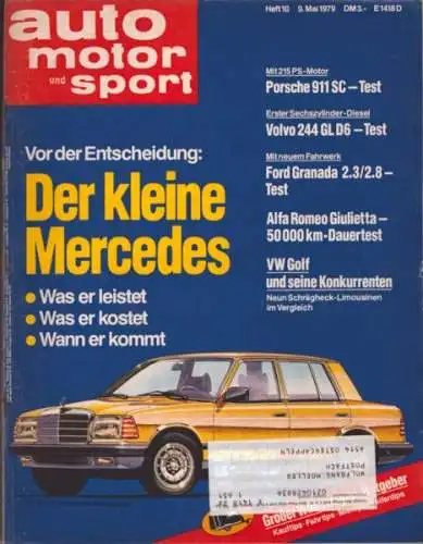 Auto, Motor & Sport 1979 Heft 10