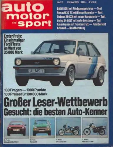 Auto, Motor & Sport 1979 Heft 11