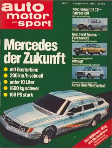 Auto, Motor & Sport 1979 Heft 17