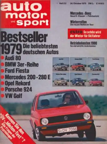 Auto, Motor & Sport 1979 Heft 22