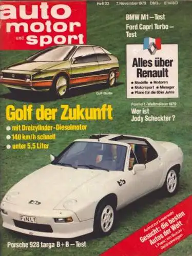 Auto, Motor & Sport 1979 Heft 23