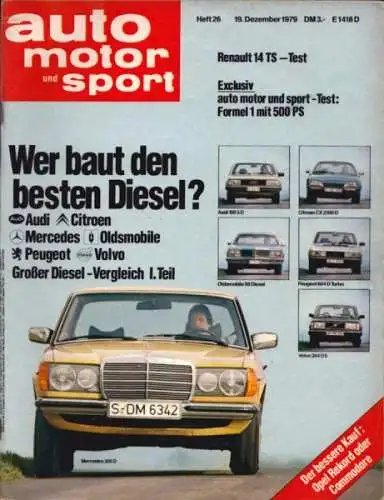 Auto, Motor & Sport 1979 Heft 26