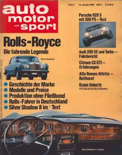 Auto, Motor & Sport 1980 Heft 2