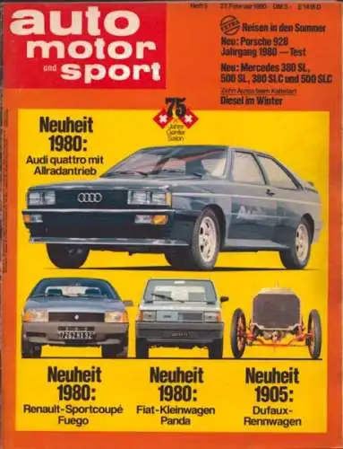 Auto, Motor & Sport 1980 Heft 5