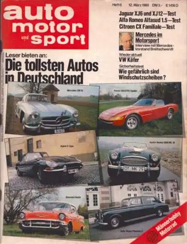 Auto, Motor & Sport 1980 Heft 6