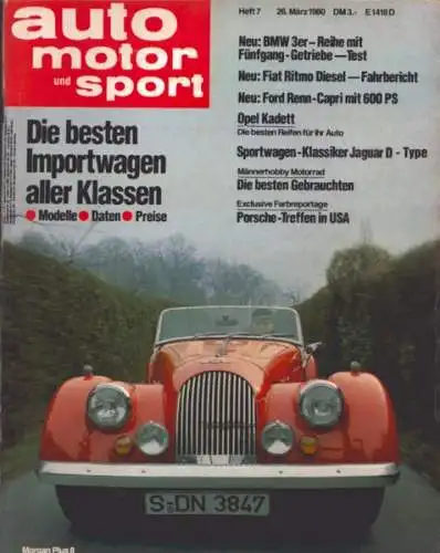 Auto, Motor & Sport 1980 Heft 7