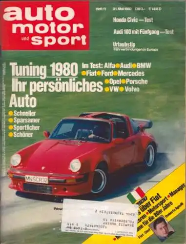 Auto, Motor & Sport 1980 Heft 11