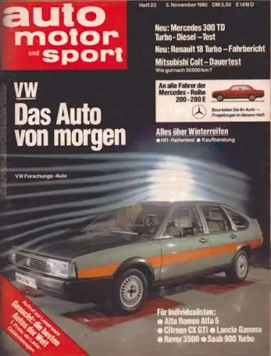 Auto, Motor & Sport 1980 Heft 23