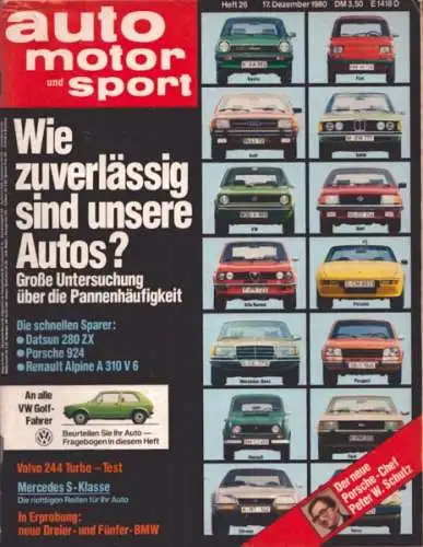 Auto, Motor & Sport 1980 Heft 26