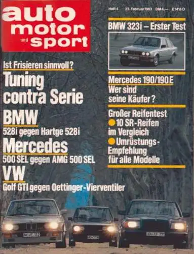 Auto, Motor & Sport 1983 Heft 4