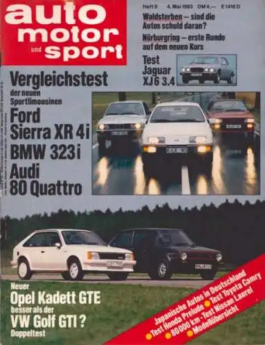 Auto, Motor & Sport 1983 Heft 9