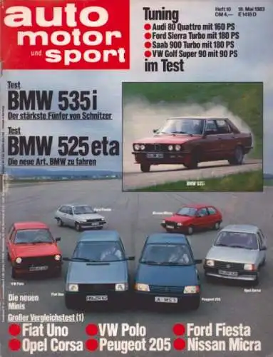 Auto, Motor & Sport 1983 Heft 10