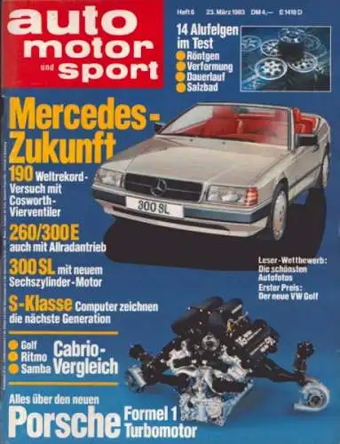 Auto, Motor & Sport 1983 Heft 6