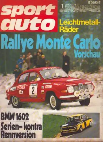 Sport Auto 1972 Heft 1