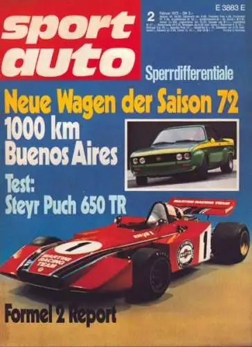 Sport Auto 1972 Heft 2