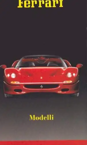 Ferrari Preisliste 9.1996