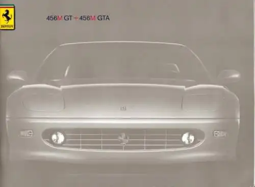 Ferrari 456M GT / GTA Prospekt 1998