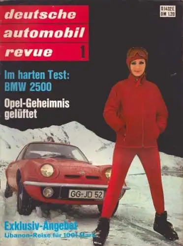 Deutsche Automobil Revue 1969 Nr. 1