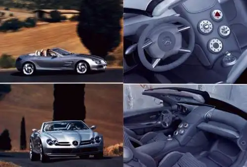 Mercedes-Benz Vision SLR Roadster Pressemappe 9.1999
