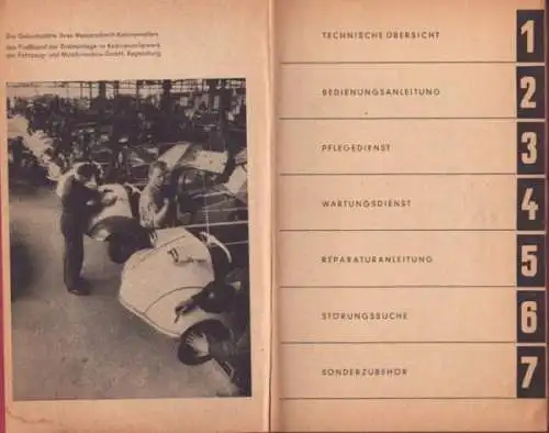 Messerschmitt Der grosse KARO-Tip 1961