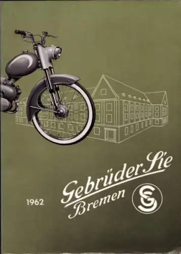 Gebrüder Sie / Bremen Katalog für Moped und Kleinkraftrad Zubehör 1962