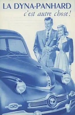 Panhard Dyna 110 Prospekt ca. 1952