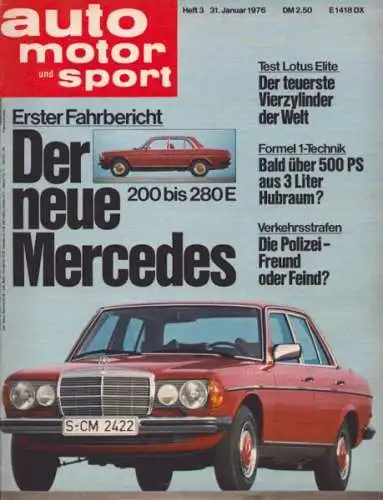 Auto, Motor & Sport 1976 Heft 3