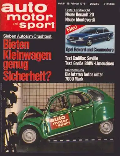 Auto, Motor & Sport 1976 Heft 5