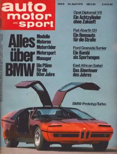 Auto, Motor & Sport 1976 Heft 9