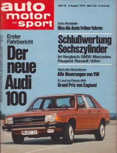 Auto, Motor & Sport 1976 Heft 16