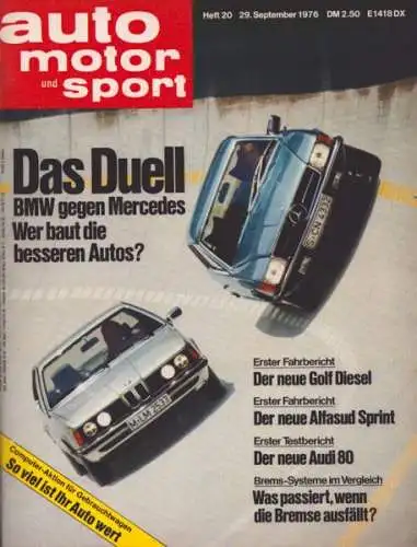 Auto, Motor & Sport 1976 Heft 20