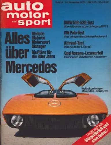 Auto, Motor & Sport 1976 Heft 24