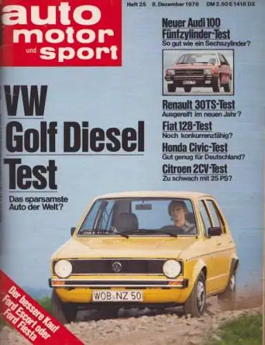 Auto, Motor & Sport 1976 Heft 25