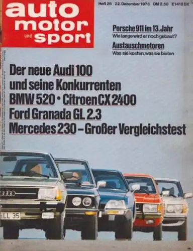 Auto, Motor & Sport 1976 Heft 26