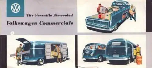 VW T 1 Commercials Prospekt ca. 1958