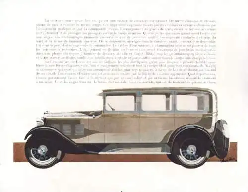 Brennabor 12/55 PS Prospekt ca. 1928
