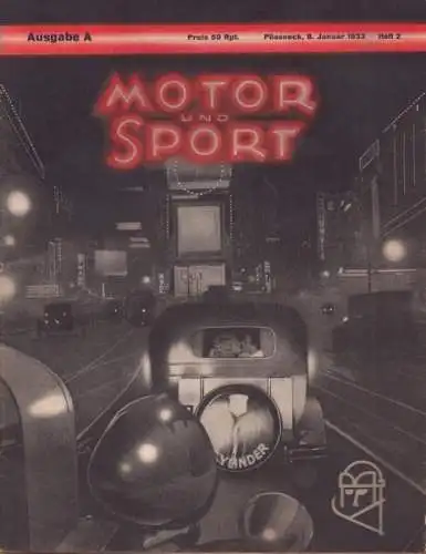 Motor & Sport 1933 Heft 2