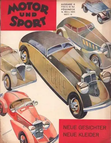 Motor & Sport 1933 Heft 12