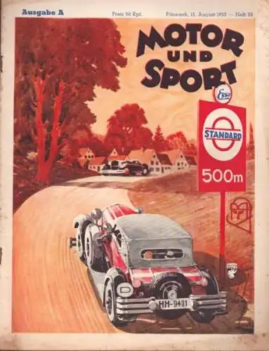 Motor & Sport 1933 Heft 33