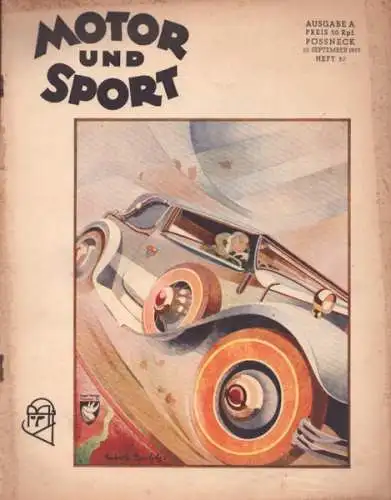 Motor & Sport 1933 Heft 38